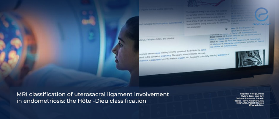  Non-invasive MRI Based Detection of Uterosacral Deep Infiltrating Endometriosis 