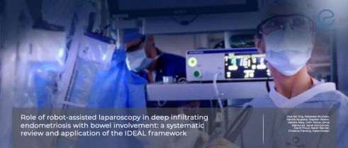 Robot-assisted laparoscopy for deep infiltrating endometriosis of bowel